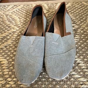 Leather lined Tom’s